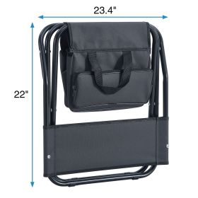 Set of 5, Folding Outdoor Table and Chair Set